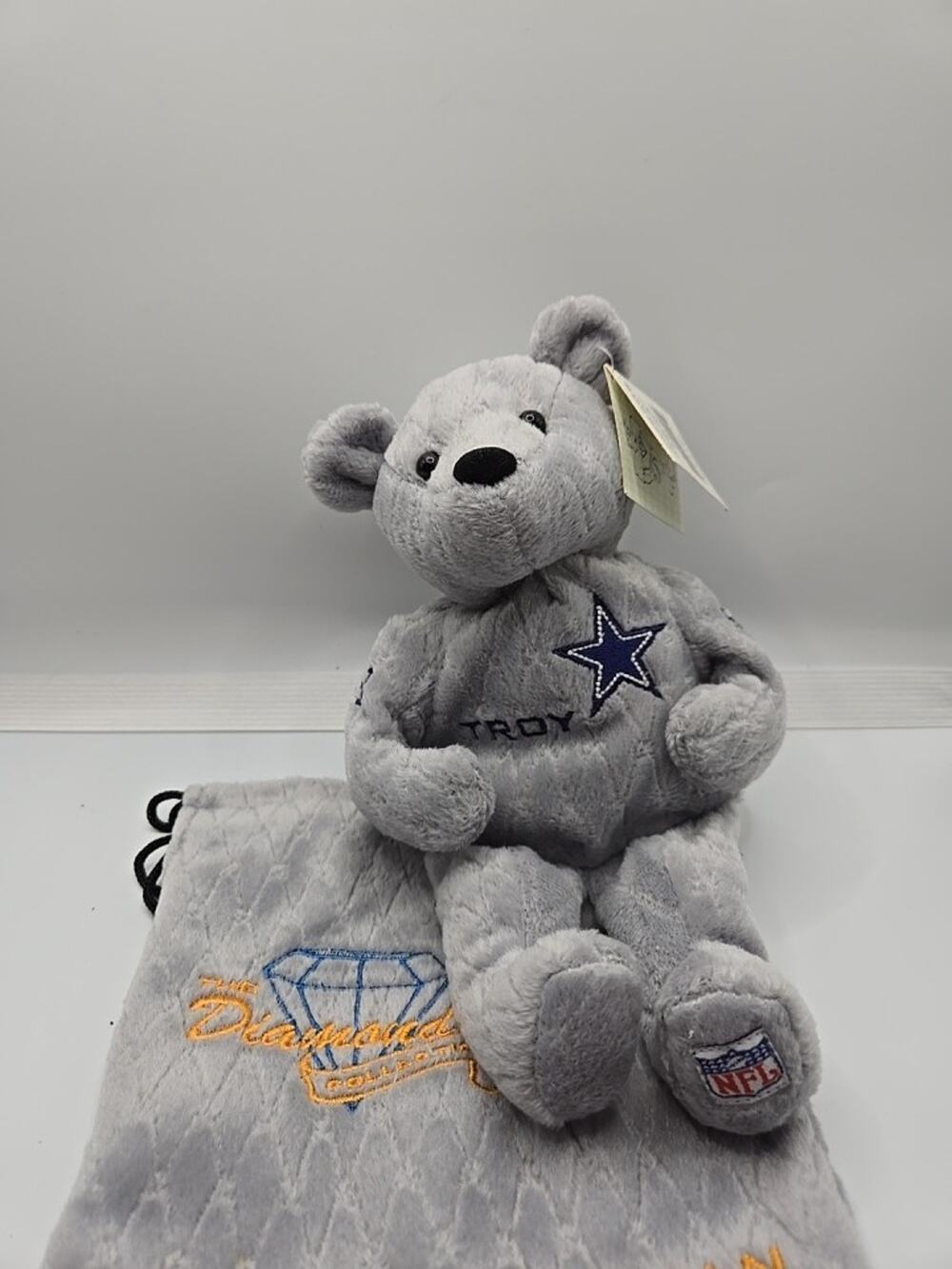 Dallas Cowboys Salvino’s Bammers Diamond Collection Troy Aikman NFL With Bag